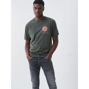 Salsa Jeans pánské zelené tričko - M (5045)